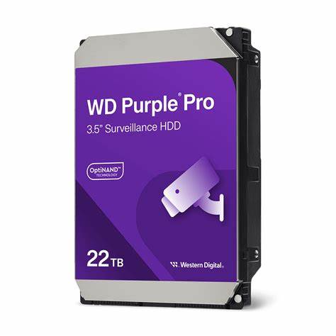 WESTERN DIGITAL HDD 22TB WD Purple Pre 512MB cache