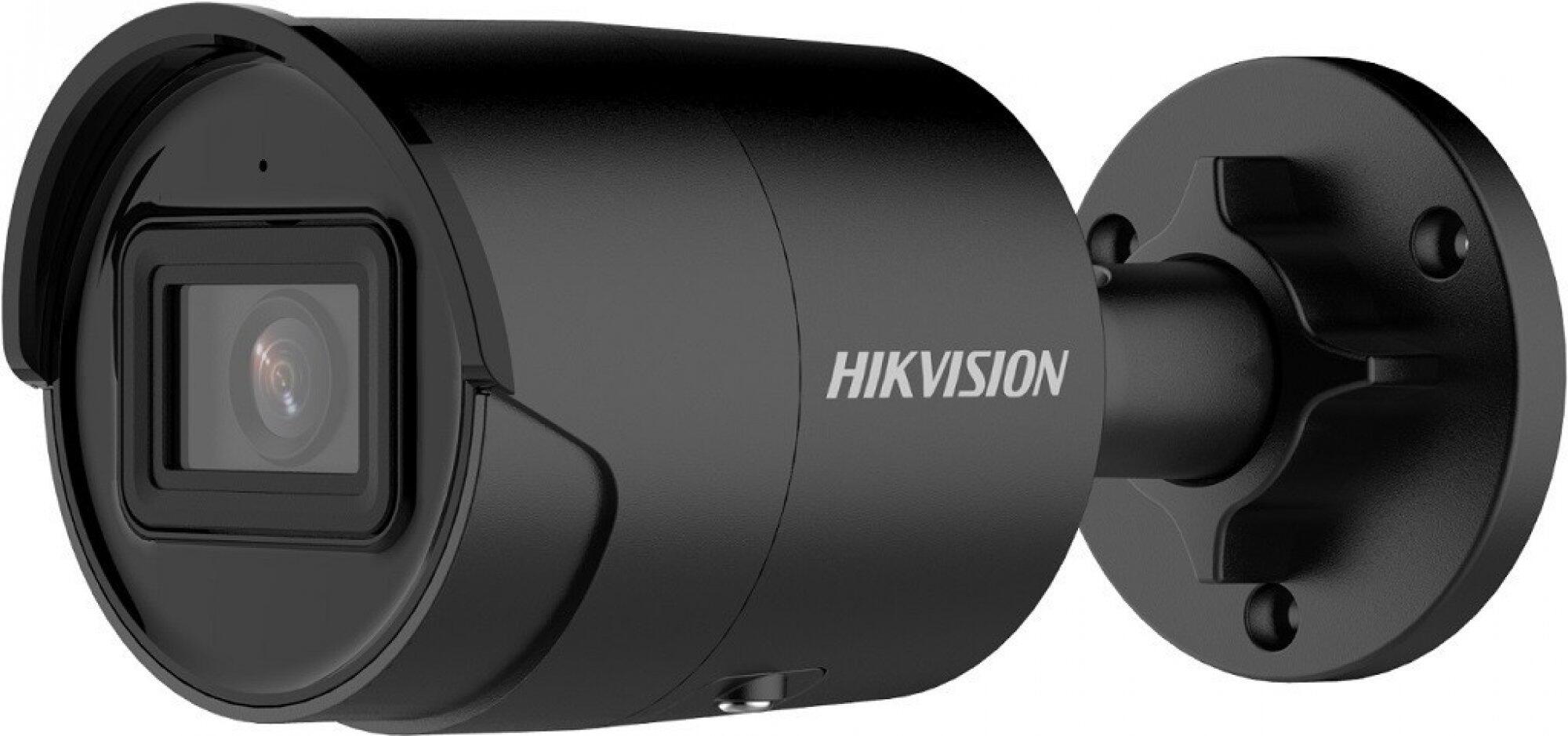 Hikvision DS-2CD2083G2-IU IP kamera vonkajšia bullet 8MPx(4K), IR prísvit, AcuSense, mikrofón, čierna