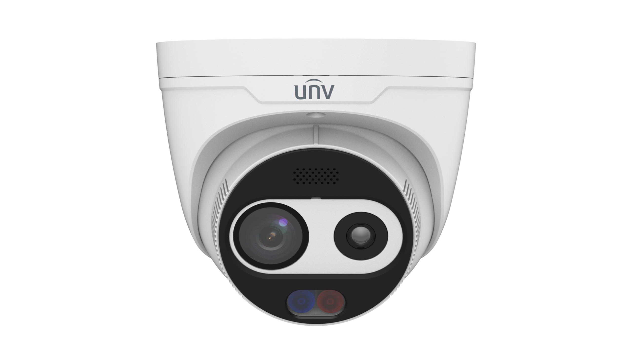 Uniview TIC3612SA-F7-4F6AC-I1 Thermální Bi-spektrálny turret kamera 1280*960px thermal (25,2°), 2560*1440px viditelné (49,1°), analýzy človek/vozidlo