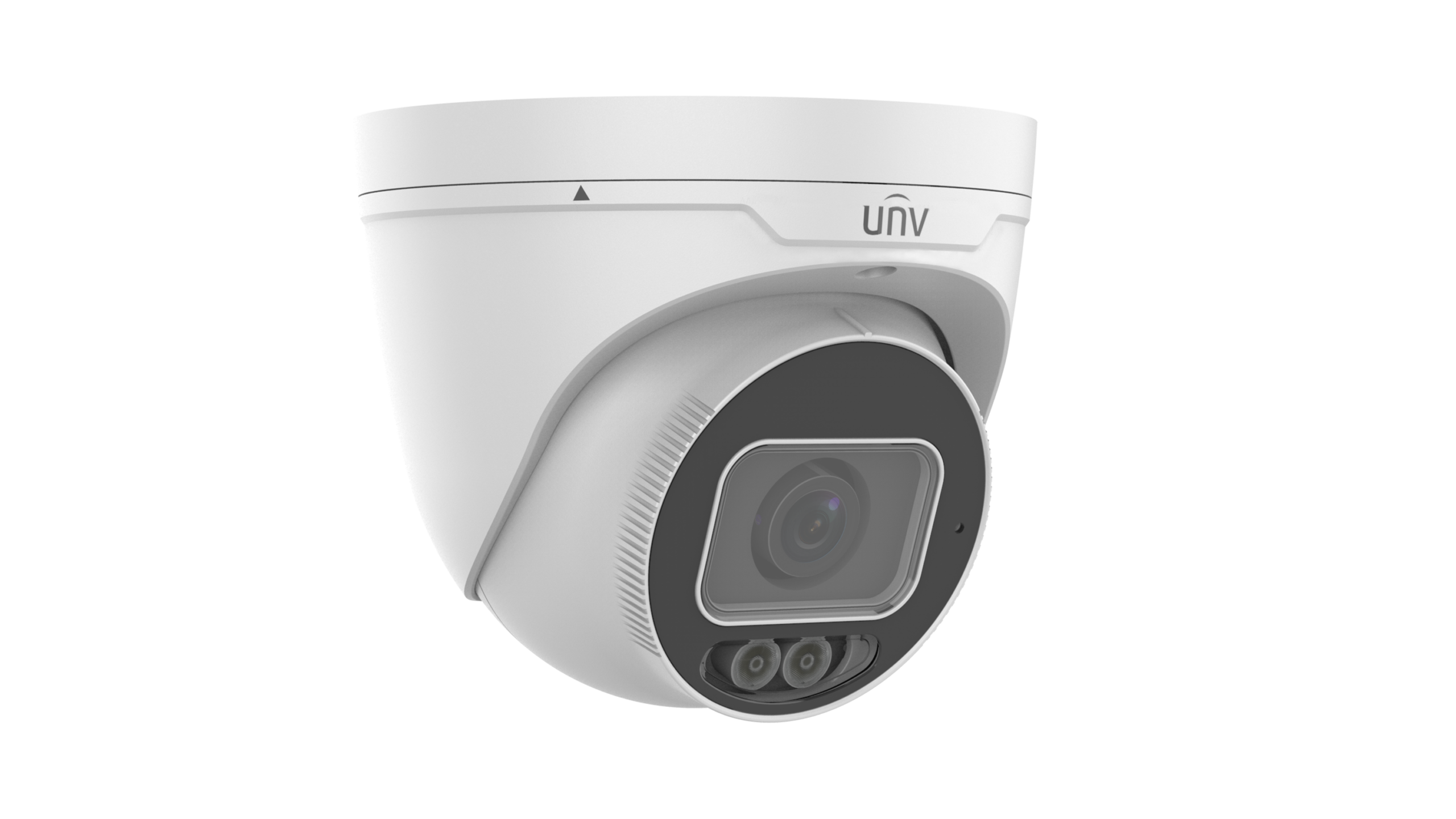 Uniview IPC3634SE-ADZK-WL-I0 Vonkajšia IP kamera 4MPx, turret, 102,4-49,2°, Smart IR +Biely 30m, AI analýzy, klasifikácia človek/vozidlo