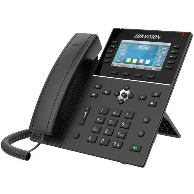 Hikvision DS-KP8200-HE1 SIP telefonní stanica s 4,3 palcovým barevným displejem, PoE