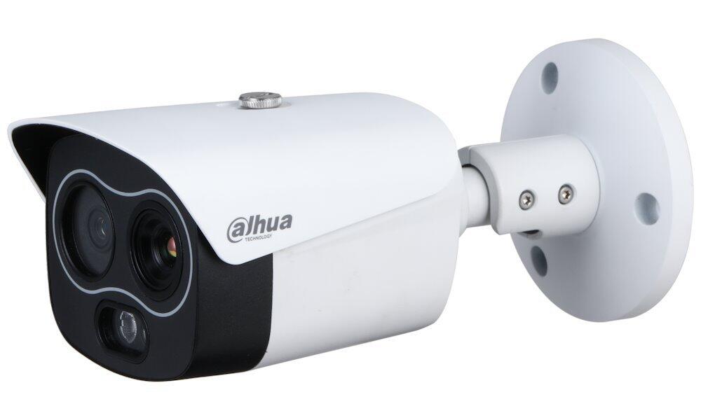 Dahua TPC-BF1241-B3F4-DW-S8 IP kamera termálny duální, 256x192 f=3,5mm (51st)/ vizuál 4Mpix 4mm (71st)/ IR30m/ bullet/ detekcia ohně