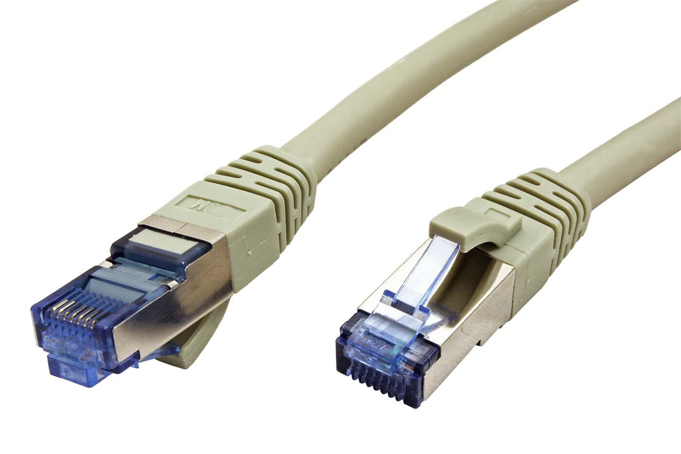 VALUE PATCHKABEL-6A-SFTP-3M-GR S/FTP patchkabel kat. 6a, LSOH, 3m
