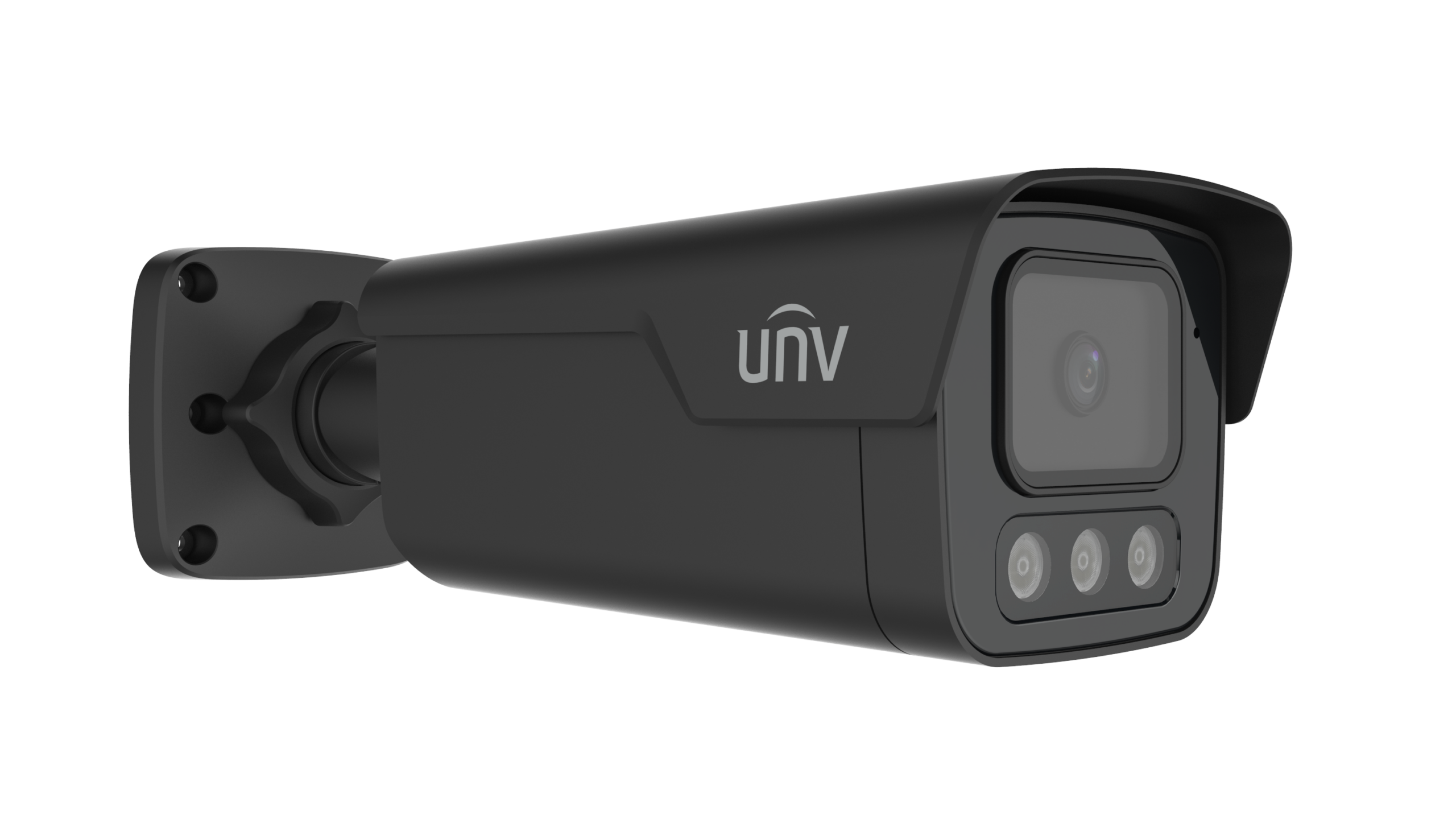 Uniview IPC2B15SS-ADF28KMC-I1-BLACK Vonkajšia IP kamera 5MPx bullet, 112,8°, Smart IR 40 m, analýza človek/vozidlo vč. farieb