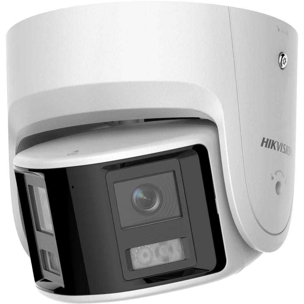 Hikvision DS-2CD2347G2P-LSU/SL IP kamera turret 4MPx, ColorVu AcuSense, panoramatická, LED 30m, WDR 130dB, Audio, Alarm, Mikrofón