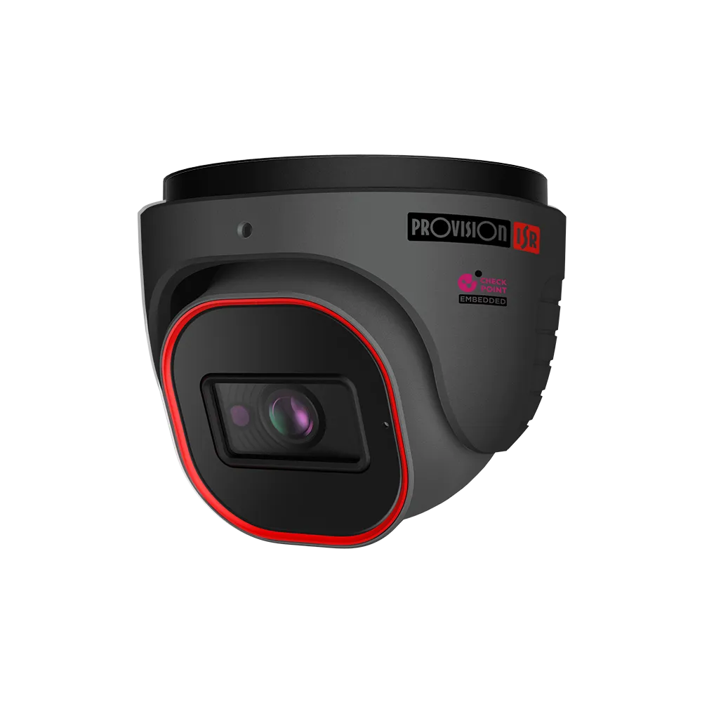 PROVISION DI-340IPEN-28-G-V4 Vonkajšia IP kamera 4MPx turret, fixný objektív, IR prísvit 20m, AI analýzy DDA2, Eye-Sight, sivá