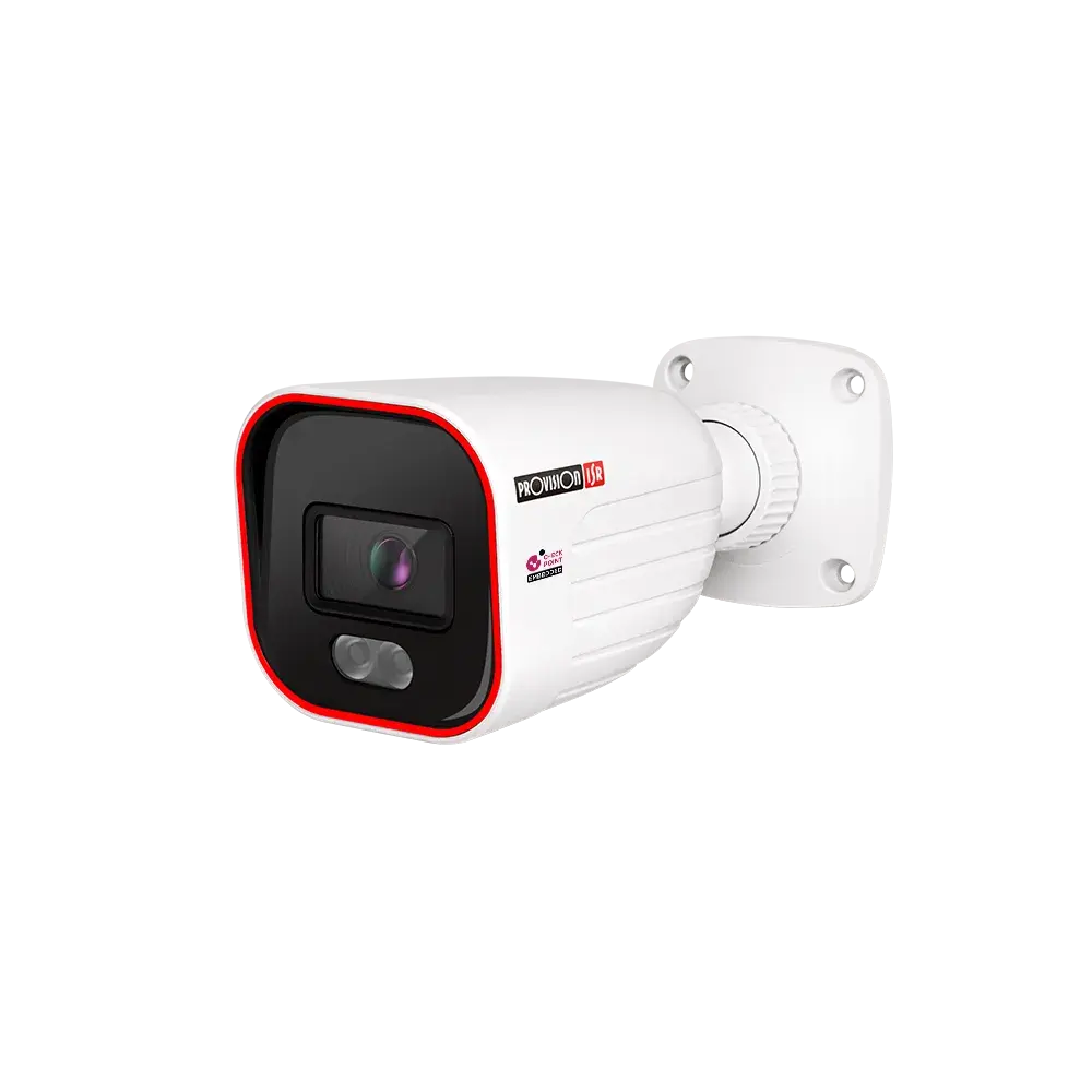 PROVISION BSH-320IPSN-28 Bullet IP kamera 2 MPx, 20m IR+biely prísvit, fixný 2,8mm, AI analýzy DDA, S-Sight