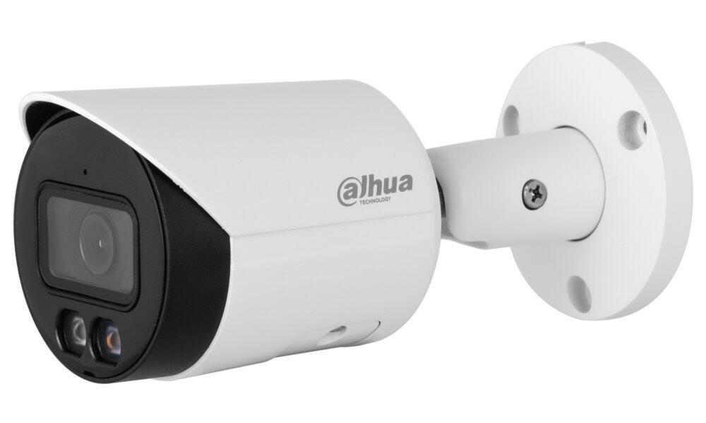 Dahua IPC-HFW2849S-S-IL-0280B IP kamera Lite 8Mpix 20fps Full-Color/ bullet/ 2,8mm (111st)/ WDR/ IR+white 30m/ mikrofón/ SMD+