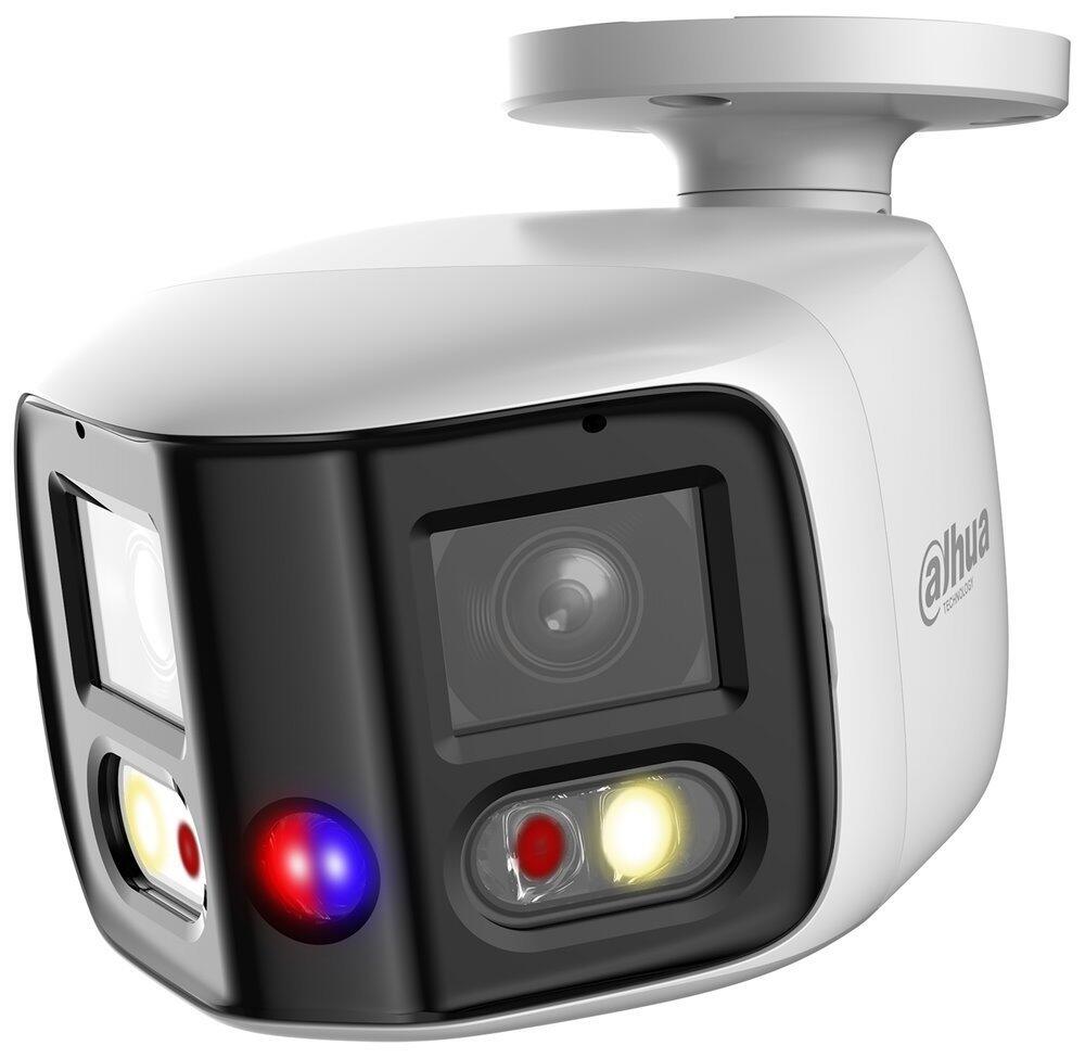 Dahua IPC-PFW3849S-A180-E2-AS-PV-028 IP kamera panorama 8Mpix(2x4Mpix) 1/2.7"/ 20fps/ bullet/ 4096x1860/ 180°/ WDR/ IR25m+White20m/ mic+repro/ SMD4.0/ AI