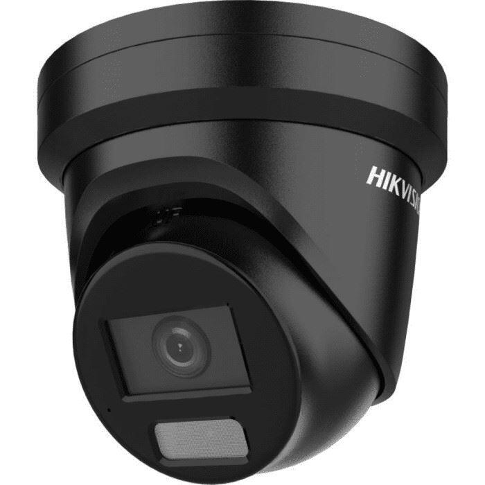 Hikvision DS-2CD2387G2H-LIU/B IP kamera turret 8MPx, fix. obj. 2,8 mm, IR/biely 40m, WDR 130dB, ColorVu, AcuSense čierna