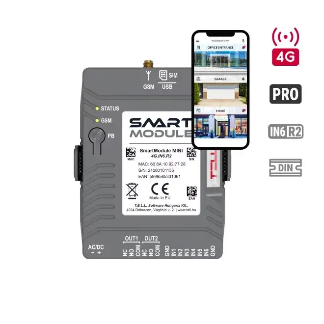 GITA GITA-SMART MODULE DIN-4G.IN6 2G/4G komunikátor na DIN
