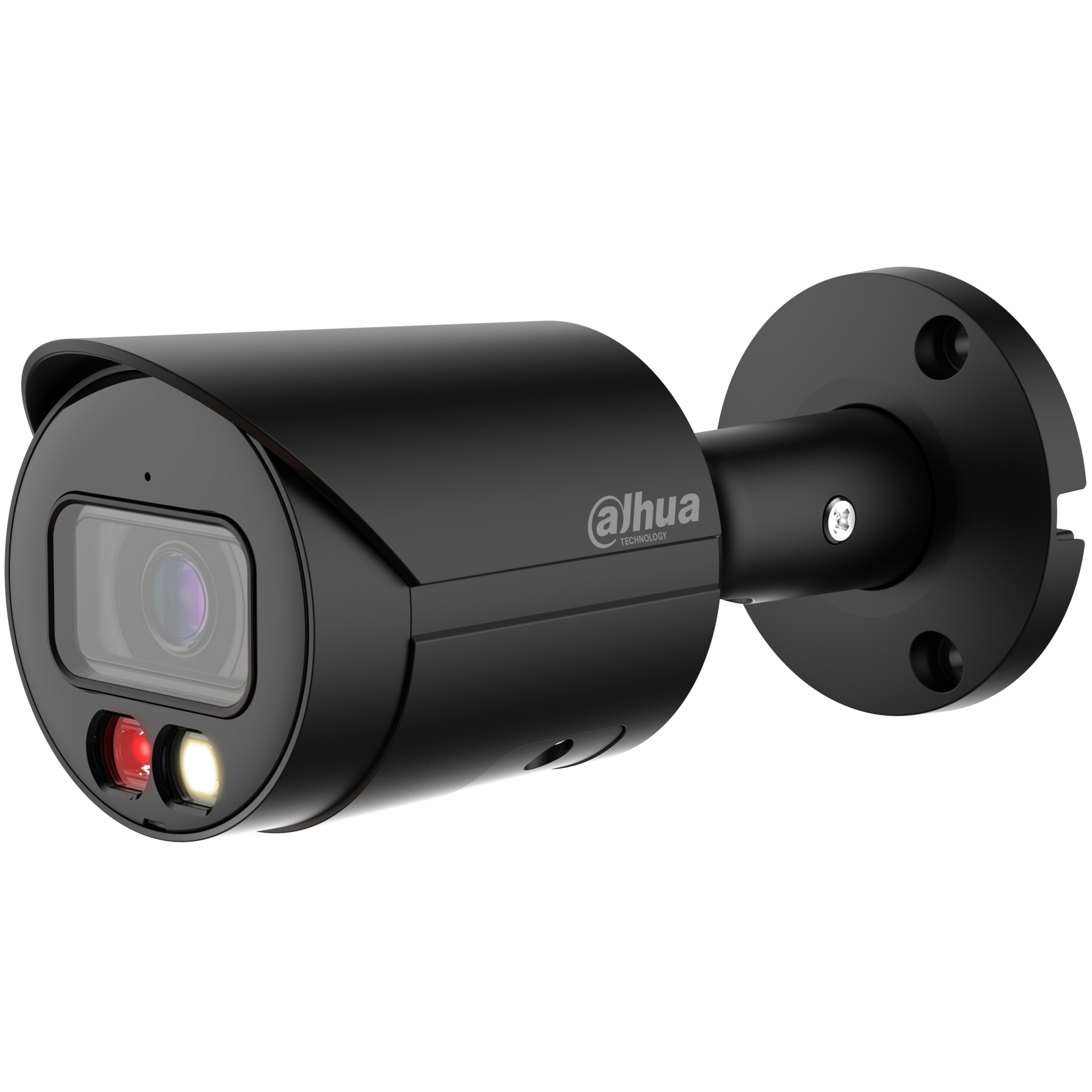 Dahua IPC-HFW2449S-S-IL-0280B-BLACK Vonkajšia IP kamera 4MPx bullet, 95°, IR+white 30m, človek/vozidlo, AI VCA analýzy, čierna, SMD+