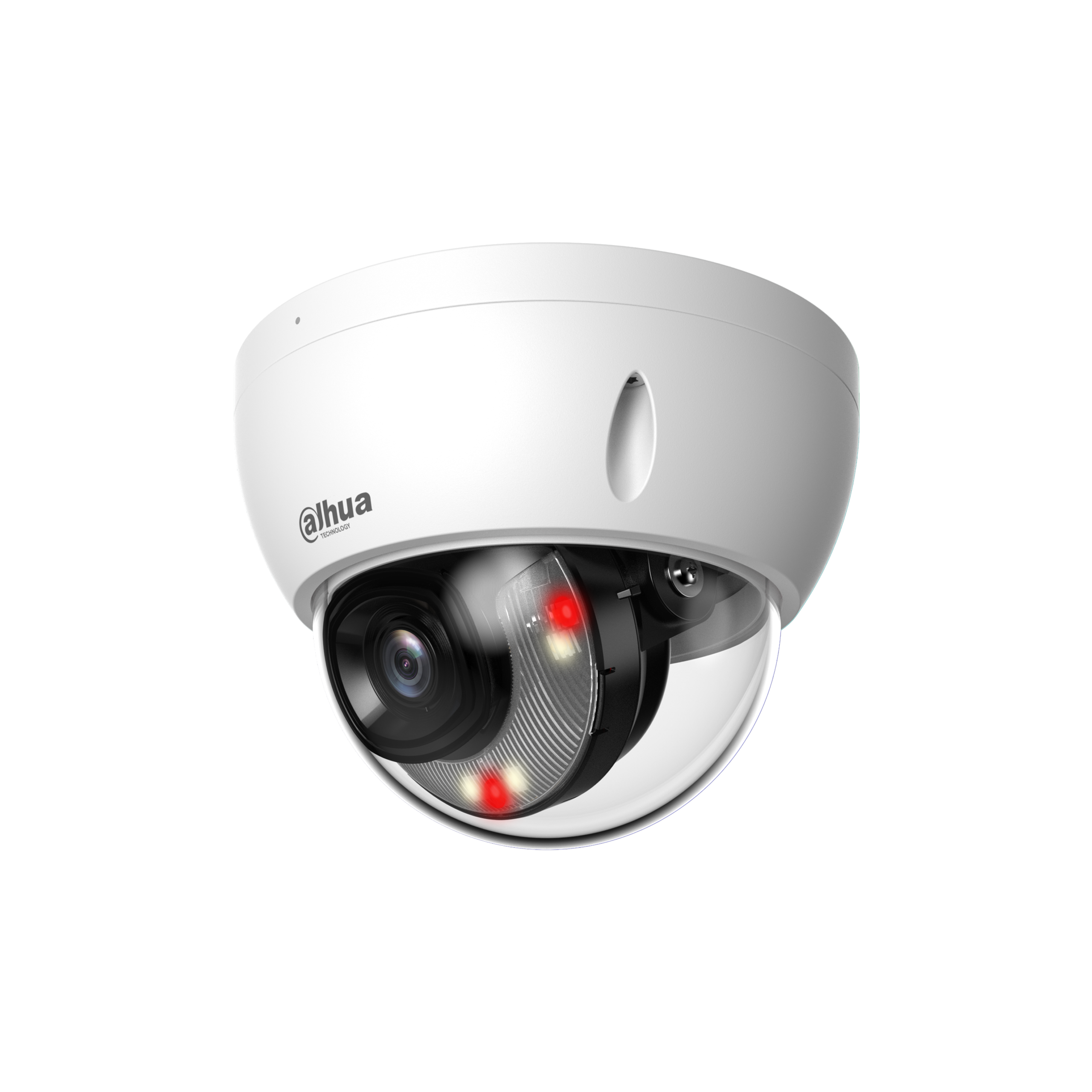 Dahua IPC-HDBW2649E-S-IL-0280B Vonkajšia IP kamera 6MPx dome, 112°, IR 30 m + biely 30 m, človek/vozidlo, AI analýza, IP67, IK10.