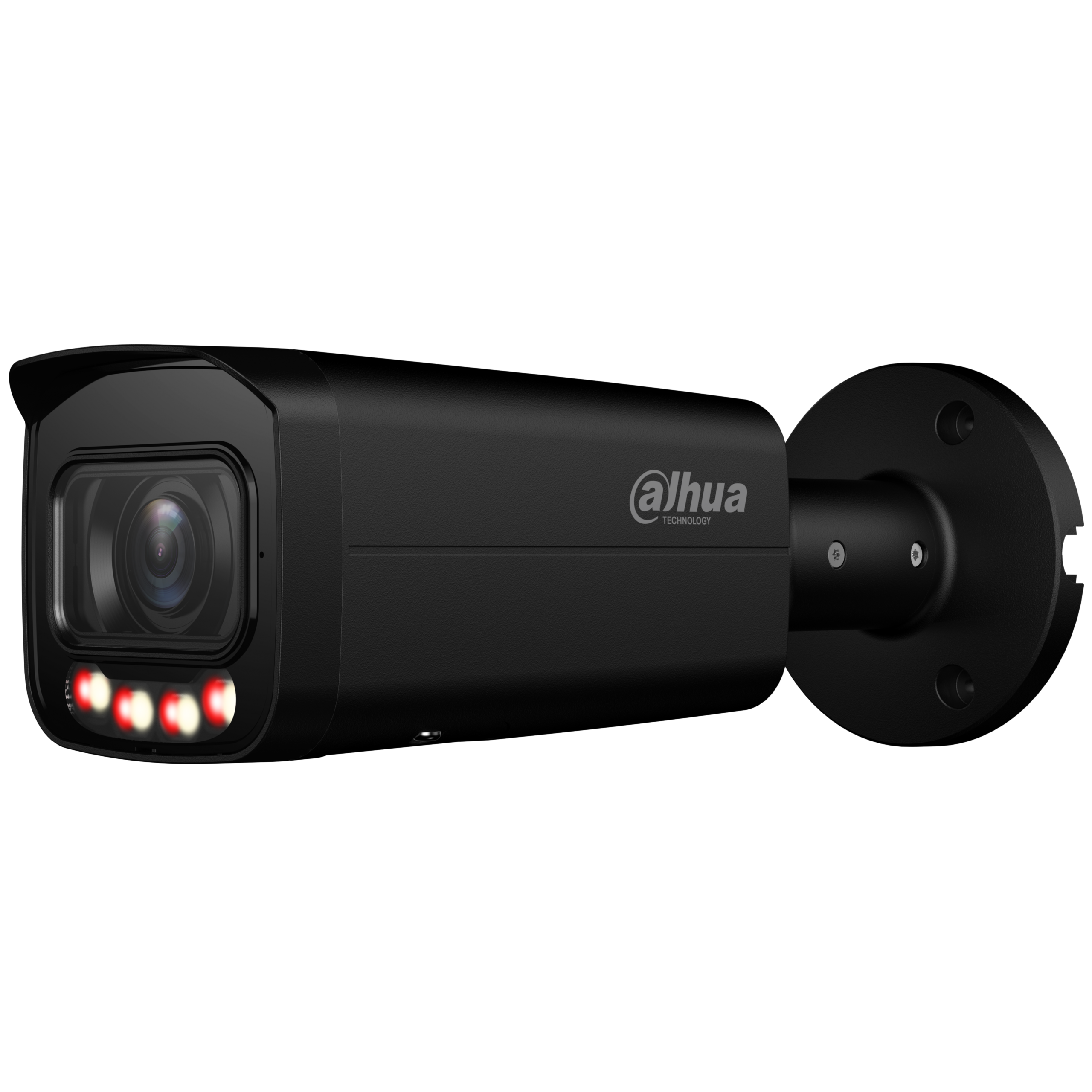Dahua IPC-HFW3849T-ZAS-IL-27135-BLAC Vonkajšia IP kamera 8MPx bullet, 114-32°, Smart IR+warm 60 m, človek/vozidlo, AI VCA analýzy