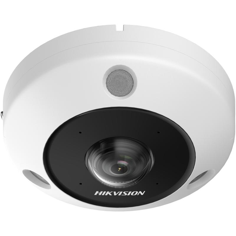 Hikvision DS-2CD6365G1-IVS IP kamera fisheye 6MPx, 360°, Smart IR 15 m, analýzy