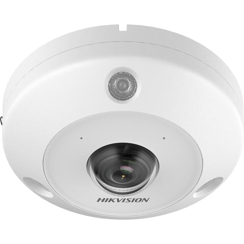 Hikvision DS-2CD6395G1E-IVS IP kamera fisheye 9MPx, 360°, Smart IR 15 m, analýzy