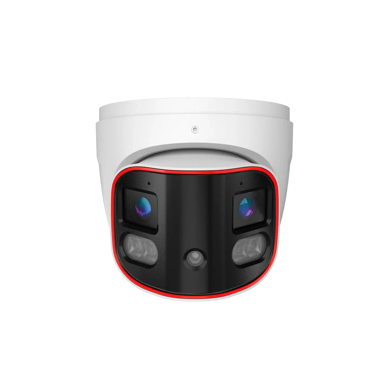 PROVISION DPAN2-340ADRN Vonkajšia turret IP kamera 8MPx, panoramatická 180°, hybridný prísvit, DDA analýzy, aktívna odstrašenie, Eye-Sight