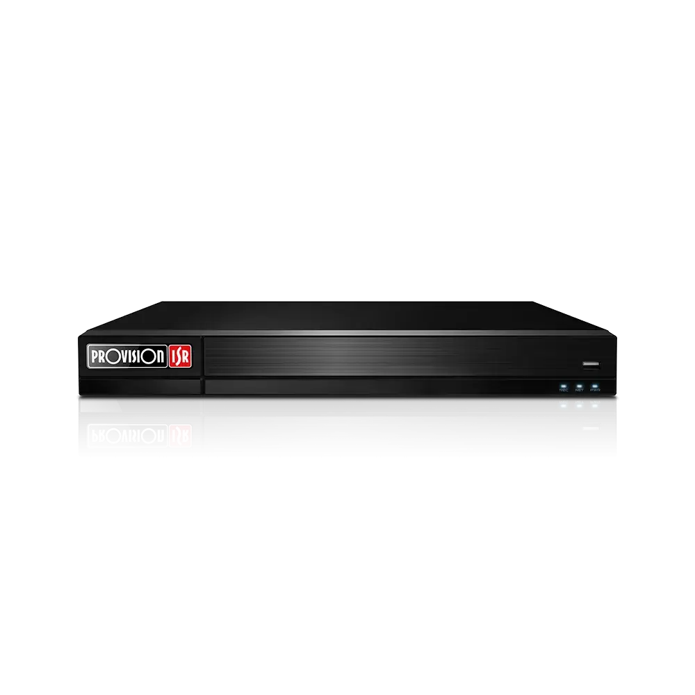 PROVISION NVR12-32800FAN Sieťový NVR záznam, 32 IP kamier, rozpoznanie tváre, 2x HDD (bez HDD)