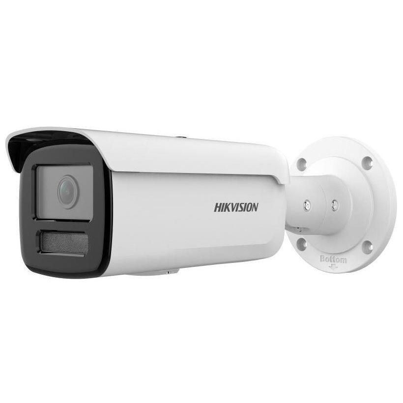Hikvision DS-2CD2T43G2-2LI IP kamera bullet 4 Mpx, fixný 2,8mm, Biely/IR 80m, AcuSense