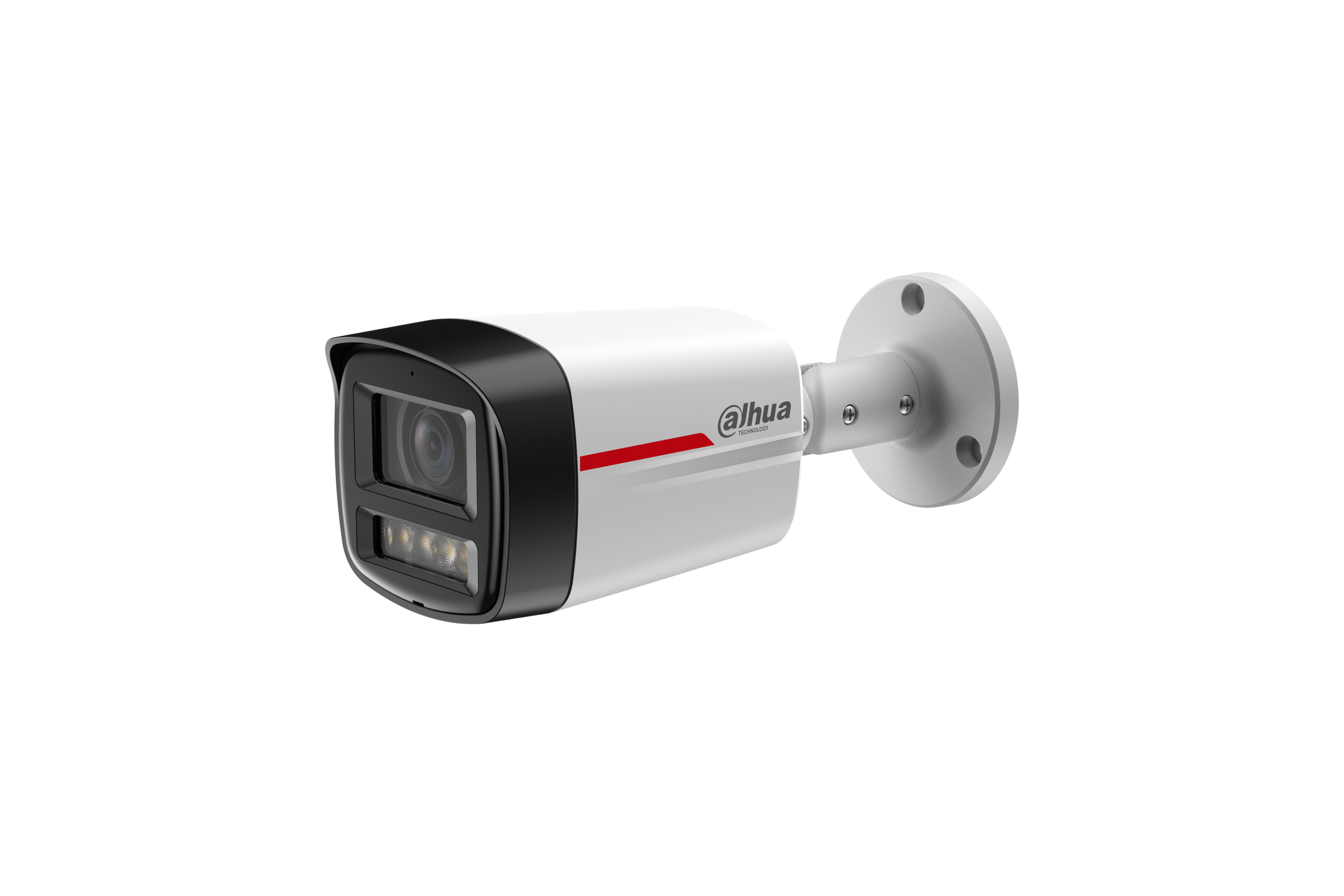 Dahua IPC-HFW2449TL-S-LED-0360B-PRO- IP kamera bullet 4 Mpx, fixný 3,6mm, biely 30m, IP67