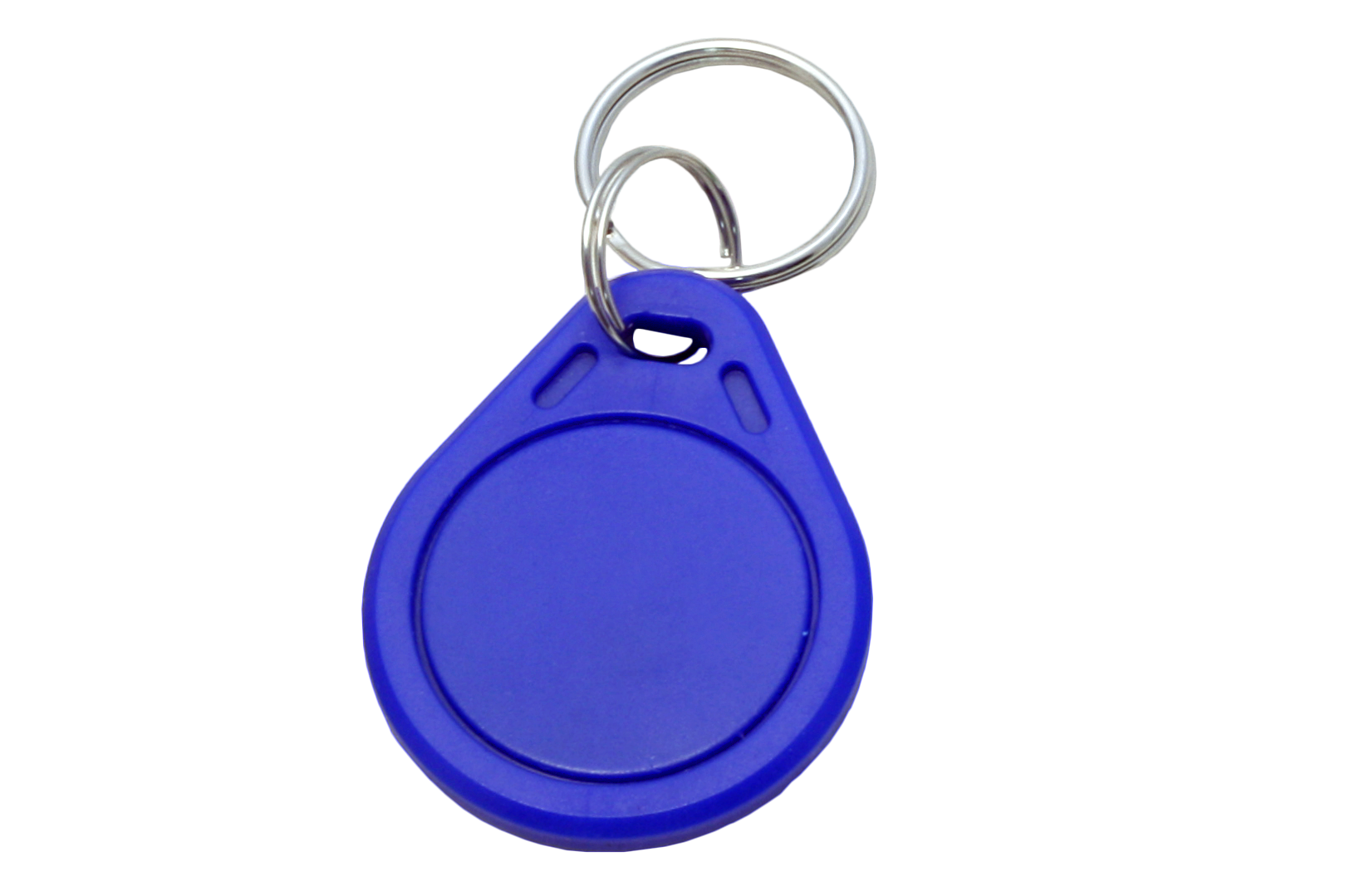 ELDEMA Duální proximitní RFID přívěšek, EM-Marine (125 kHz) / MIFARE (13,56 MHz), modrý plast
