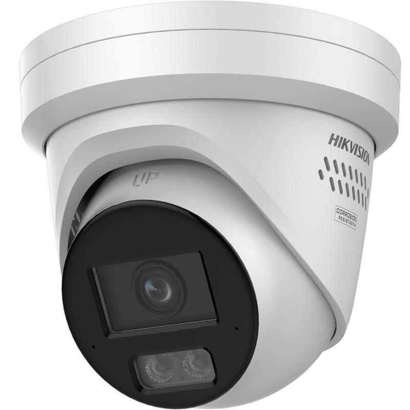 Hikvision DS-2CD23126G3-IS2UY/SL( IP kamera turret 12 Mpx, fixný 2,8mm, IR/Biely stroboskop 40m, AcuSense, DarkFighter
