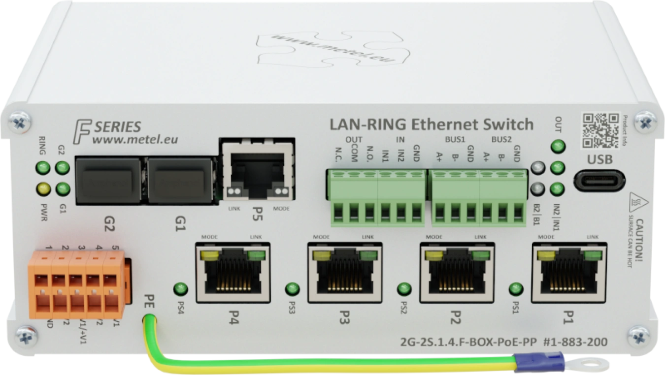 METEL 2G-2S.1.4.F-BOX-PoE-PP