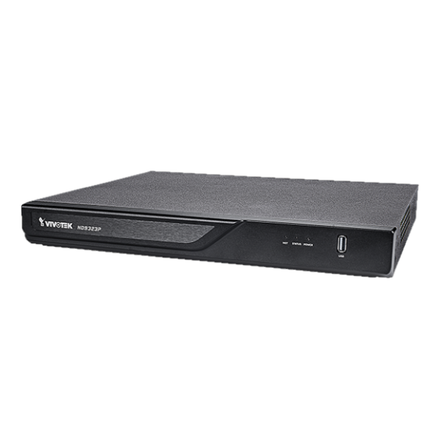 VIVOTEK ND9323P NVR, 8 kanálov, až 8MPx(4K), (bez HDD), PoE 8ch