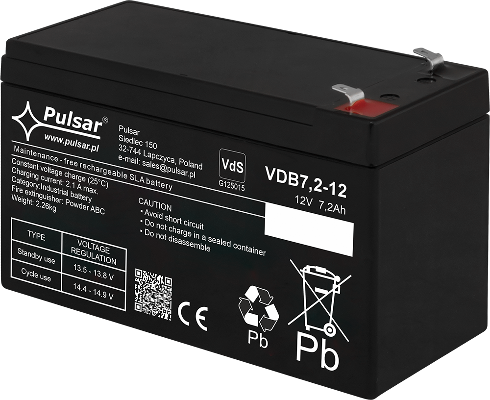 PULSAR VDB7,2-12