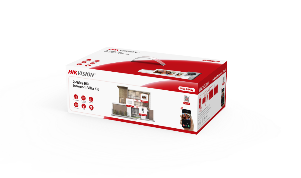 Hikvision DS-KIS705EY/2Monitors - 2-vodičová zostava (2x monitor)