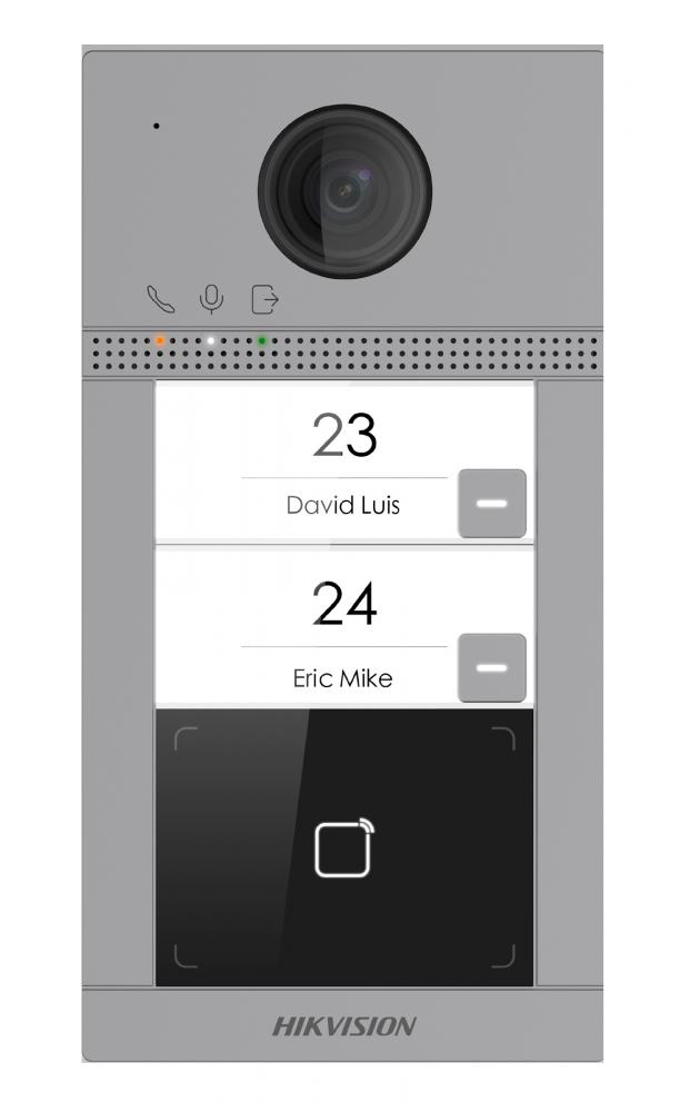 Hikvision DS-KV8213-WME1(C)/Europe BV - dverná jednotka (2 tlačidlá, kovová)